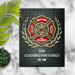 Personlig för brandsläckarfamiljen pussel<br><div class="desc">Fantastisk brandkampfamilj namn,  maltesiska kor-personligen bara för din familj</div>