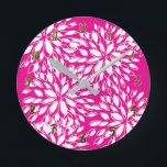 Personlig för Bright Shock rosa Modern Blommigt<br><div class="desc">Anpassa med valfri text.</div>