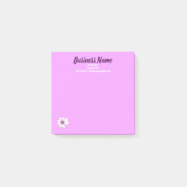 Personlig för Business Marknadsföring-objekt Post-it Block