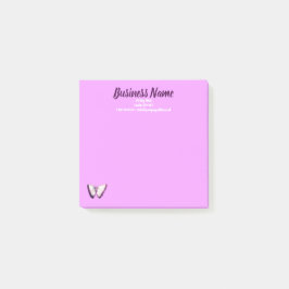 Personlig för Business Marknadsföring-objekt Post-it Block