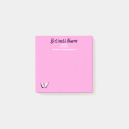 Personlig för Business Marknadsföring-objekt Post-it Block