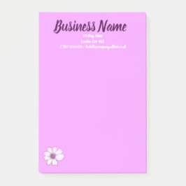 Personlig för Business Marknadsföring-objekt Post-it Block