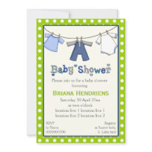 Personlig för Clothesline pojke-dusch