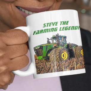 Personlig för coola av traktorutrustning för uppfö kaffemugg