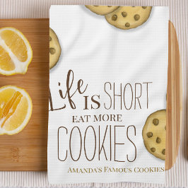 Personlig för cute Cookie Baking Kökshandduk