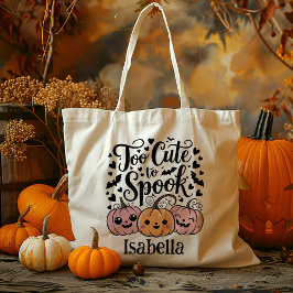 Personlig för cute Pumpkin Bus eller godis Candy Tygkasse