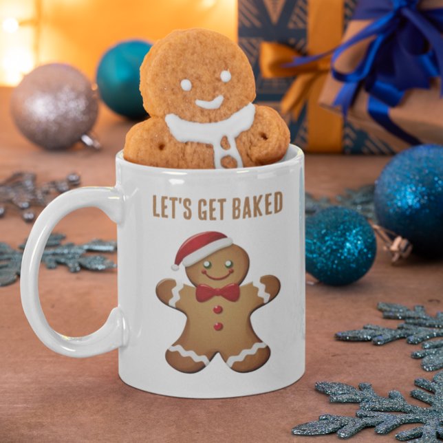 Personlig för den fantastiska Pepparkaksgubben Jul Kaffemugg (Skapare uppladdad)