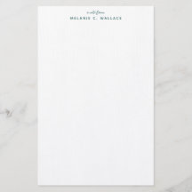 Personlig för den moderna Eleganten Seafoam Grönt