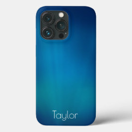 Personlig för djup blå undervattensvy