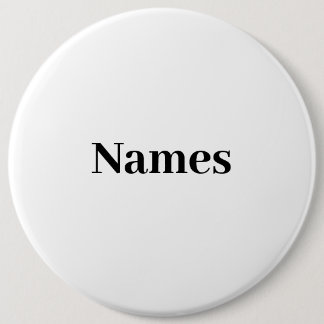 Personlig för eget namn knapp