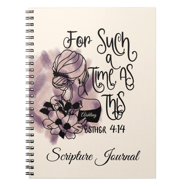 Personlig för en sådan tid som detta skript anteckningsbok (Framsidan)