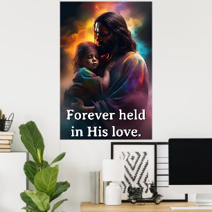 Personlig För Evigt Hållen I Hans Kärlek Poster