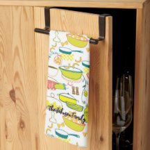 Personlig för Family Kitchen Towel