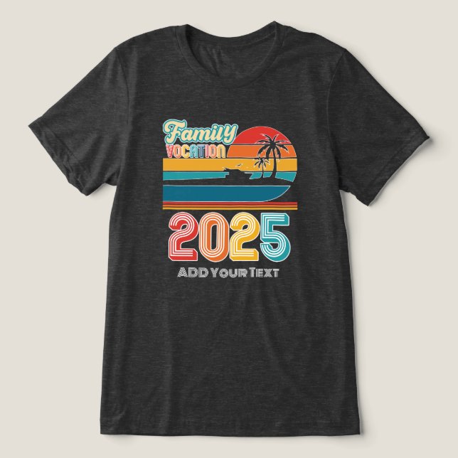 Personlig för Family Vocation T Shirt (Design Framsida)