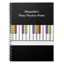 Personlig för färgstark Piano Nycklar Music Practi