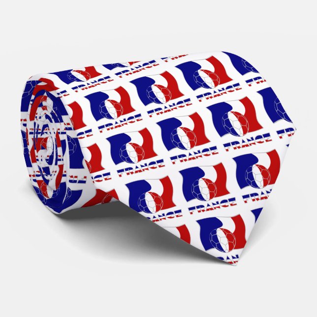 Personlig för Flagga av frankrike Ocer Ball Fransk Slips (Rullad)