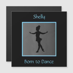 Personlig för flickor "Born till Dance"