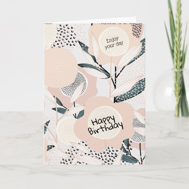 Personlig för födelsedagskort helgkort (Framsida)