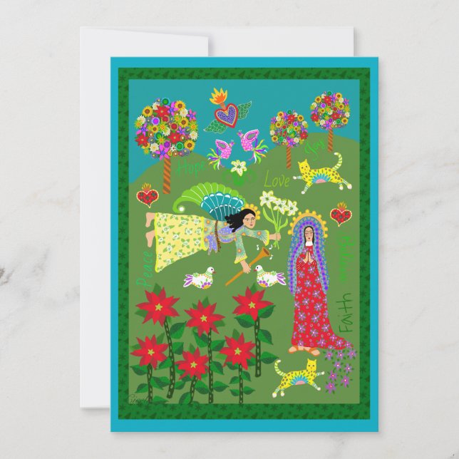 Personlig för folkart Annunciation (Framsida)