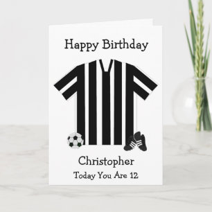 Personlig för fotbolls-Shirt-design Kort
