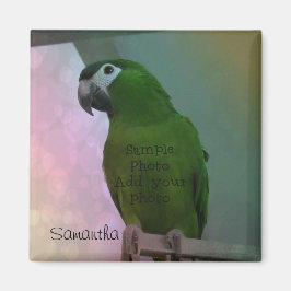 Personlig för fotonätverk (lägg till ditt foto) magnet