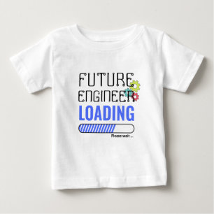 Personlig för framtida Ingenjör-laddning av Trendi T Shirt