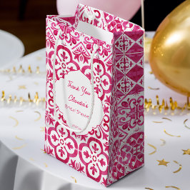 Personlig för Fuchsia Majolica magenta Pelenplatto
