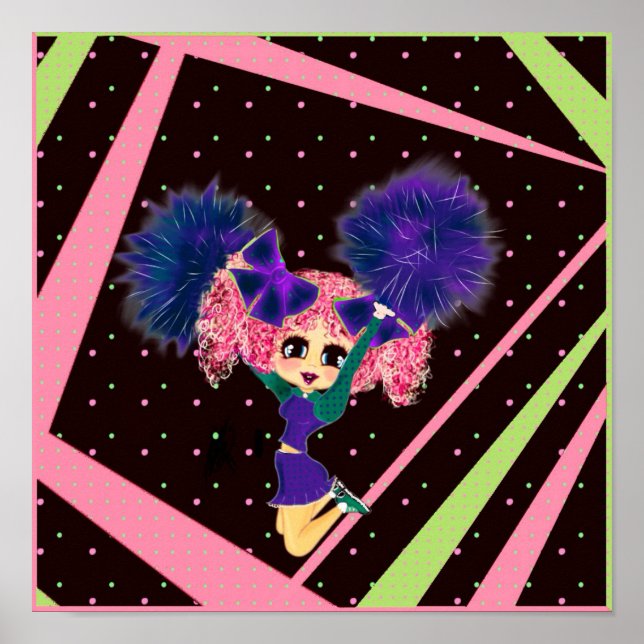 Personlig för gåvor från Cute Cheerproeder Poster (Framsidan)