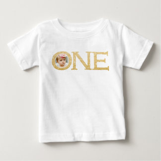 Personlig för glitteravbildning i Guld T Shirt
