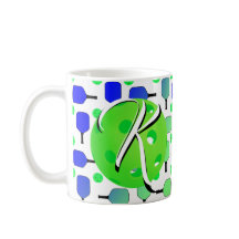 Personlig för Grönt av med blå och Grönt Pickleba