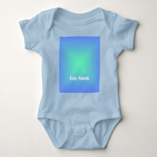 Personlig för grönt av utspädda diamantblått till  t shirt