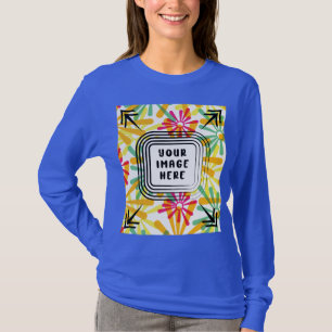 Personlig för grundläggande Långärmad för mallkvin T Shirt