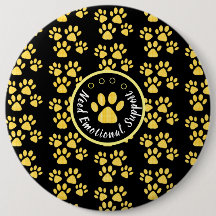 Personlig för gult av animaltutskrift Ange räddin