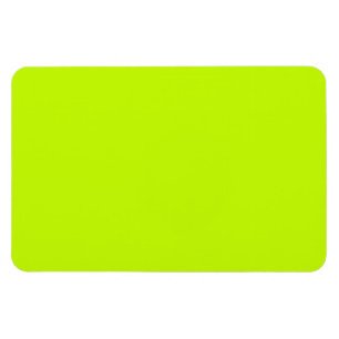 Personlig för Gult av fluorescerande Lime Green N Magnet