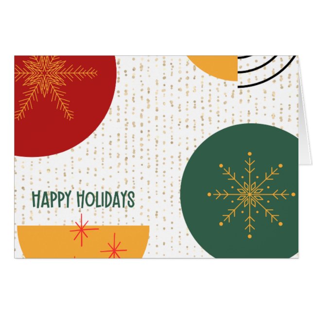 Personlig för helgdag-kort 5 x 7-Helgdag Hälsningskort (Framsidan Horizontal)