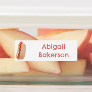 Personlig för hund Weiner-tecknad för Cute-hett Klistermärke