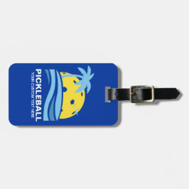 Personlig för identifiering av plockkulor bagagebricka