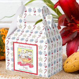 Personlig för Julcookie Exchange Presentaskar