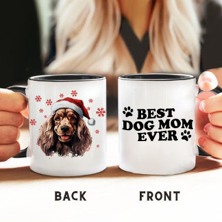 Personlig för Juli Cocker Spanska Hund Mugg