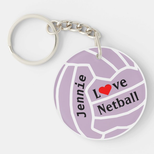 Personlig för kärlekNetballboll (Framsidan)