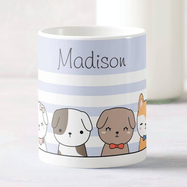 Personlig för kute-valpar kaffemugg (Skapare uppladdad)