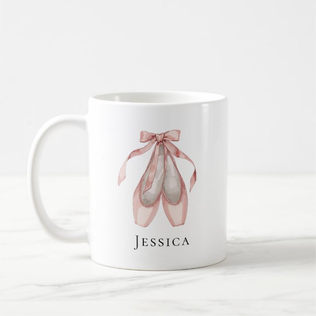 Personlig för lastpallsskor kaffemugg (Vänster)