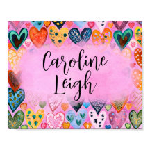 Personlig för ljusfärgstarka hörn