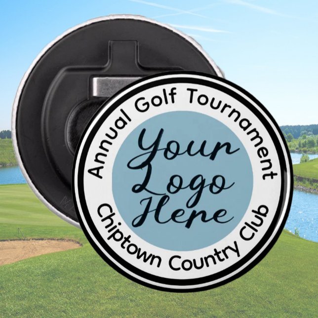 Personlig för logotyp av Golf-turnering eller händ Flasköppnare (Skapare uppladdad)