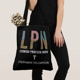 PERSONLIG för LPN-licensierad praktisk sjukförsäkr Tygkasse