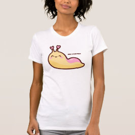 Personlig för Lycklig Cute Slug T Shirt