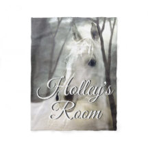 Personlig för målning av vit horse Porträtt