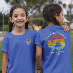 Personlig för matchning av boskapsfamilj t shirt