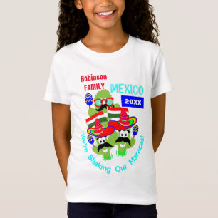 Personlig för mexikansk familjerelaterad Roligt T Shirt
