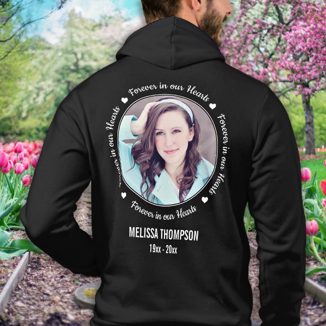 Personlig för minnesminne för elegant Foto Memoria T Shirt (Skapare uppladdad)